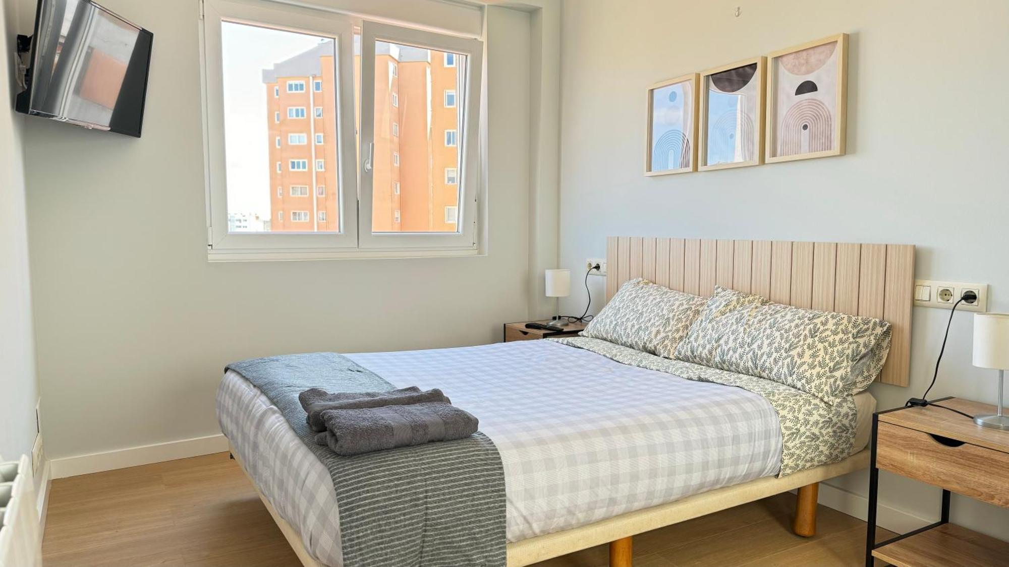 Acogedor Apartamento En Ronda Outeiro 210 Ла Коруня Екстериор снимка
