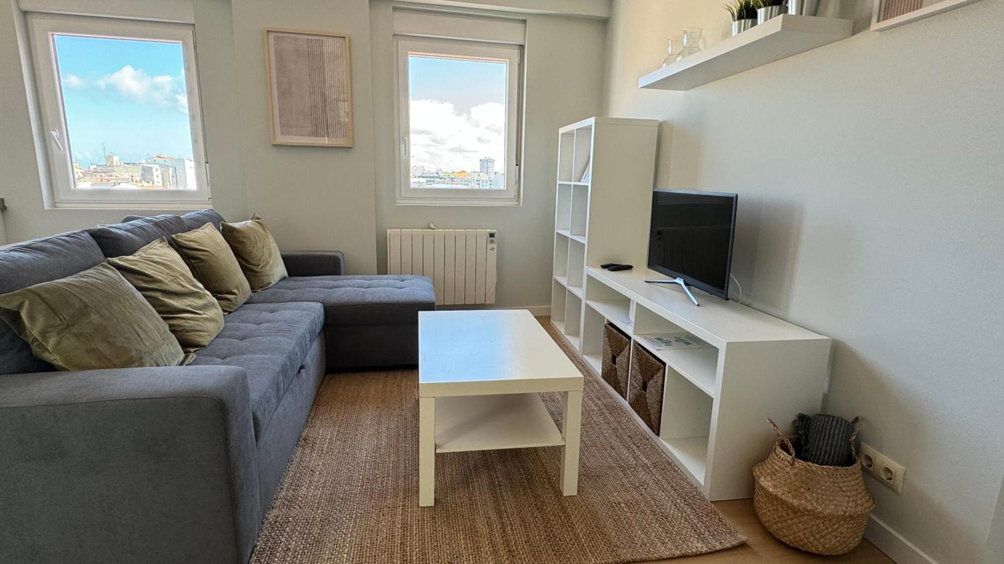 Acogedor Apartamento En Ronda Outeiro 210 Ла Коруня Екстериор снимка